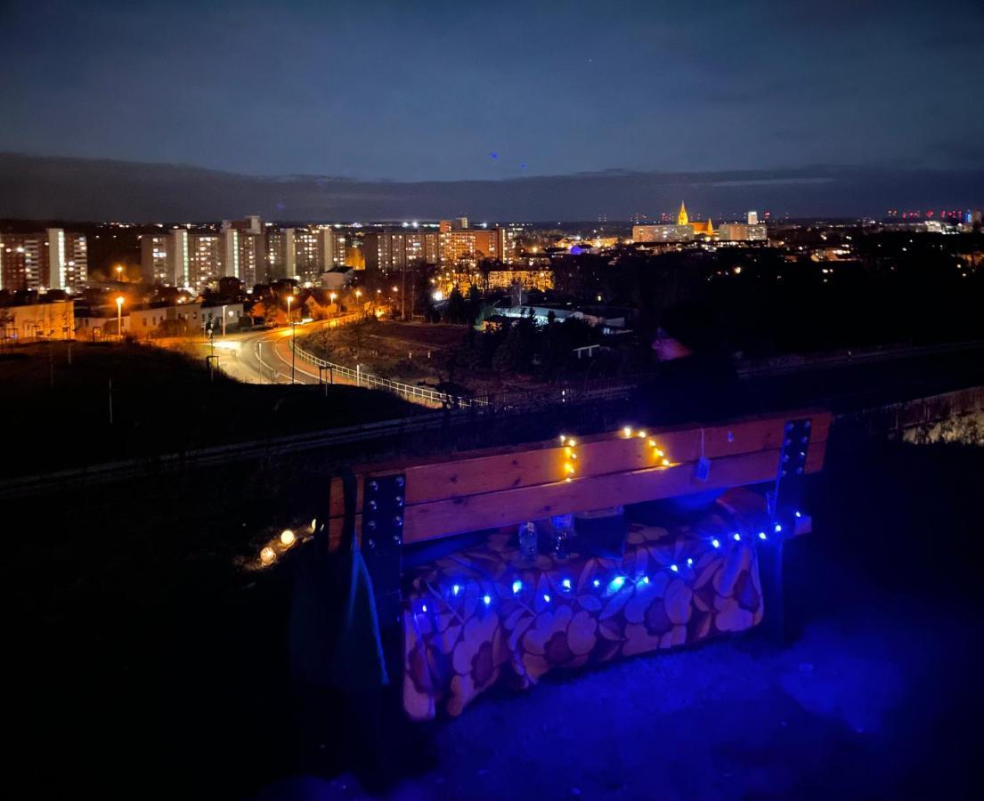 Ferienwohnung Kranichnest Neubrandenburg Dış mekan fotoğraf