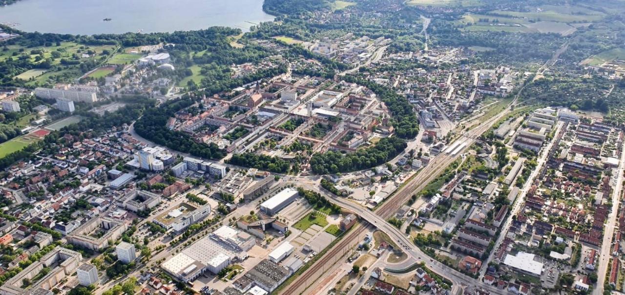 Ferienwohnung Kranichnest Neubrandenburg Dış mekan fotoğraf